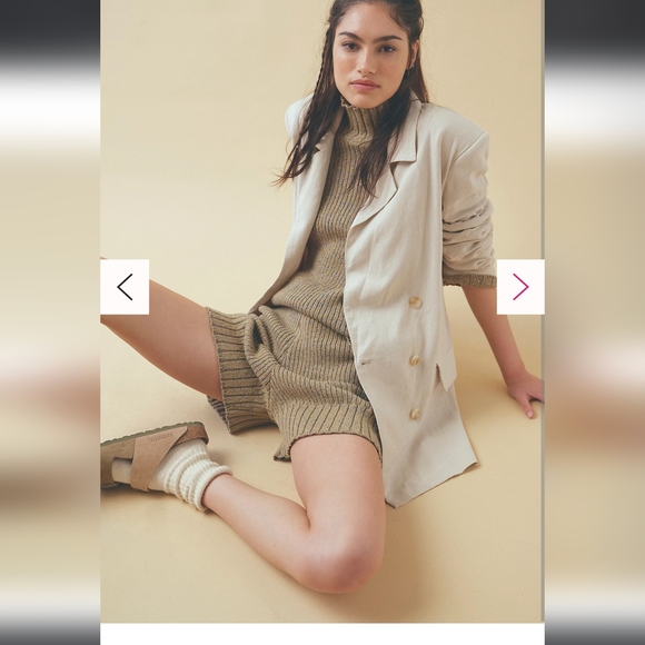 Free People - Cream Blazer - Picture 2 of 8